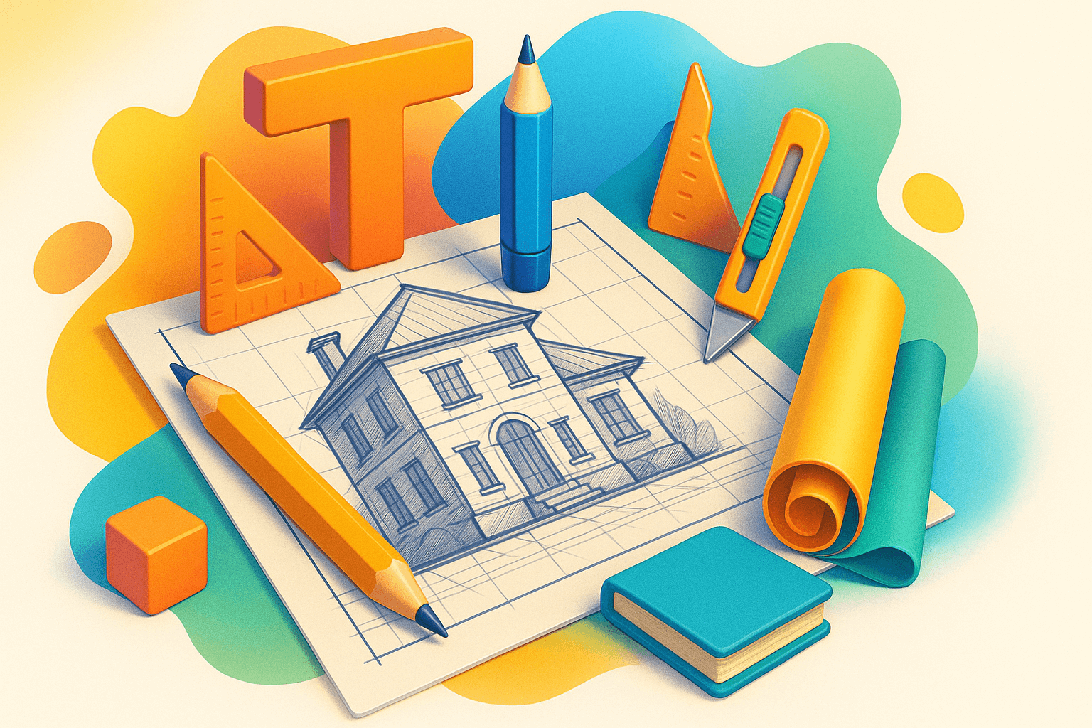 Архитектурный скетч